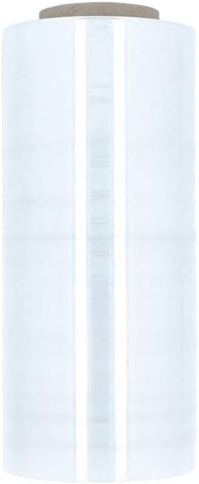 12 x 1500 x 70-80 Gauge Equivalent Hand Stretch Film 47ga 12 Inch x 1500 Light Duty Stretch Wrap