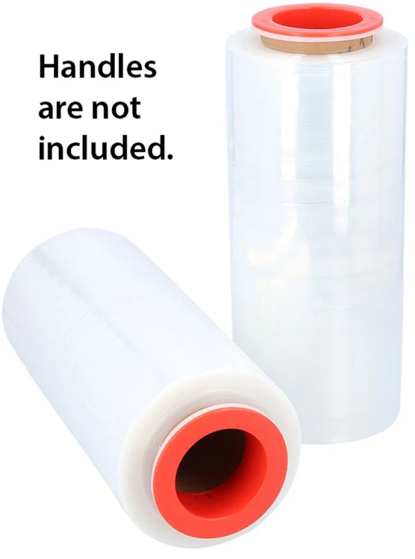 12 x 1500 80 Ga Hand Stretch Film on Rolls 80ga 15 x 1500 Hand Stretch Wrap on Rolls