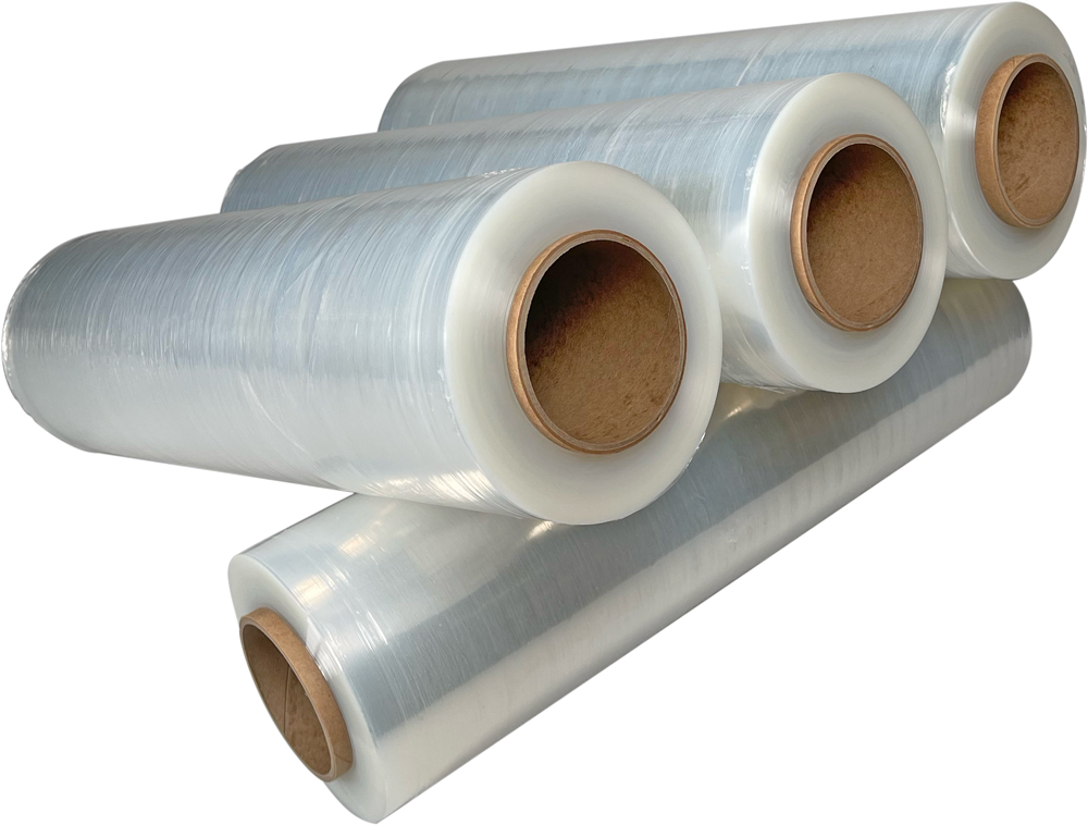 80ga 18 x 1500 Blown Stretch Wrap Rolls