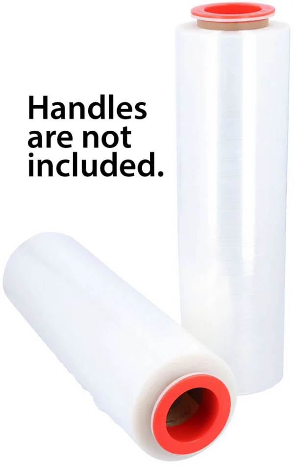 18x1500 90 Ga Hand Stretch Film on Rolls 90ga 18 x 1500 Hand Stretch Wrap on Rolls