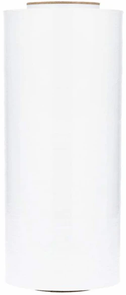 20" x 5000' White Machine Grade Cast Stretch Film - White