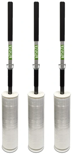 25" Pallet Stretch Wrap Dispenser from Manplow - 3 Pack