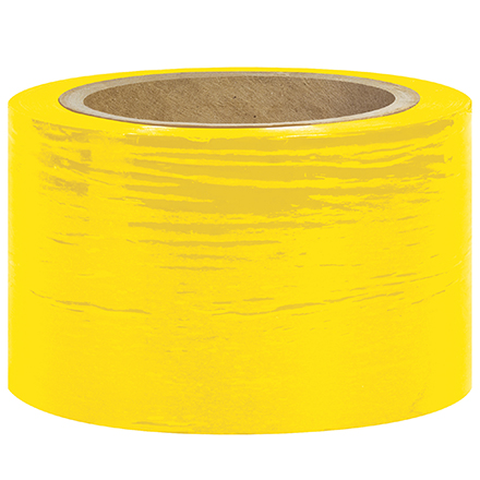 3 x 1000 80 Ga Bundling Color Stretch Film - Yellow 3 x 1000 80 Ga Bundling Color Stretch Film - Yellow