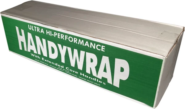 Case of 30x1000 80 Ga Pipe Film Stretch Film Green and White Case of 30x1000 80 Ga Pipe Film Stretch Film