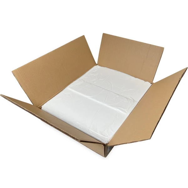 18 x 8 x 28 White T-Shirt Bags 0.65 Mil Case Case of 18 x 8 x 28 White T-Shirt Bags 0.65 Mil