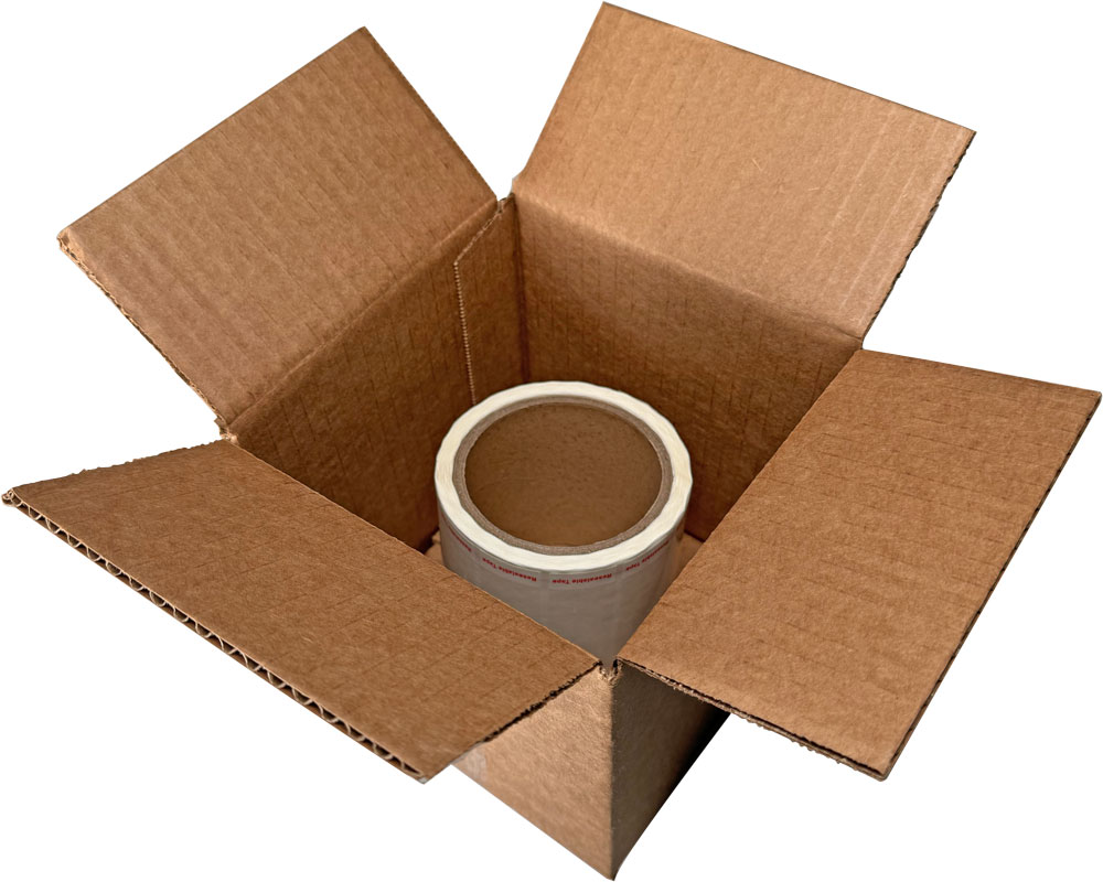 Case of 1 x 3.5 Reusable Tape Strips for Bag Sealing