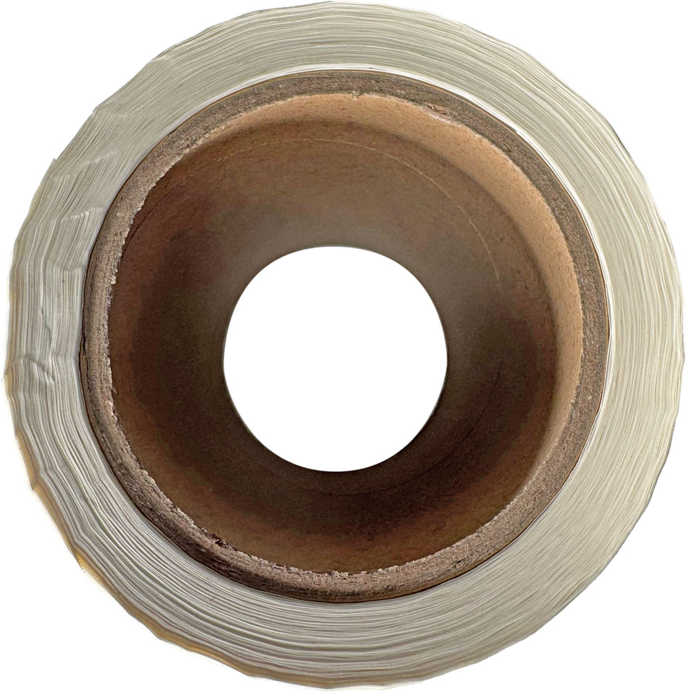 3 Inch Core of 3.25 x 5.5 Reusable Tape Strips for Bag Sealing