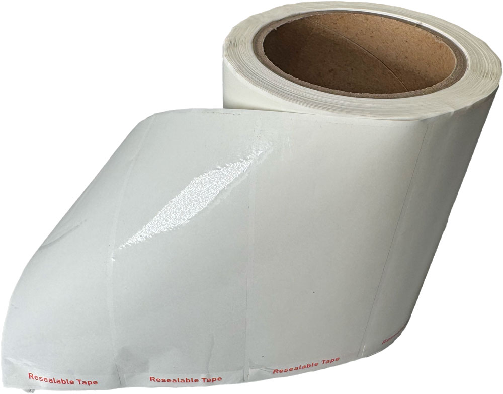 3.25 x 5.5 Reusable Tape Strips for Bag Sealing