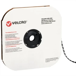 3/4" Black Velcro Tape Dots - Hook