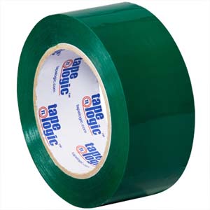 2in x 110yds Green Acrylic Carton Sealing Tape
