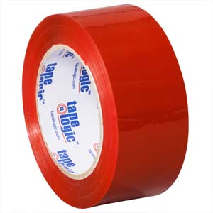 2in x 110yds Red Acrylic Carton Sealing Tape