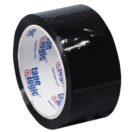 2in x 55yds Black Acrylic Carton Sealing Tape