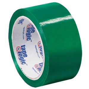 2in x 55yds Green Acrylic Carton Sealing Tape