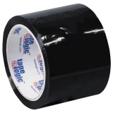 3in x 55yds Black Acrylic Carton Sealing Tape