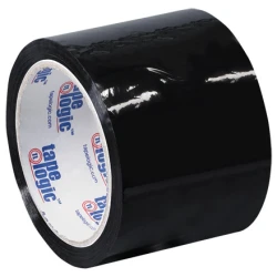 3" x 55 yds 2.2 mil Black Packing Tape