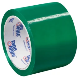 3" x 55 yds 2.2 mil Green Packing Tape