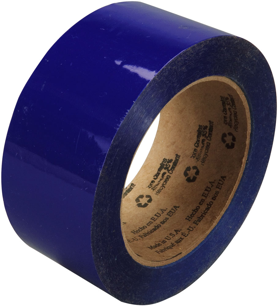 3M 371 Scotch Blue Box Sealing Tape, 2 inch x 110 Yards