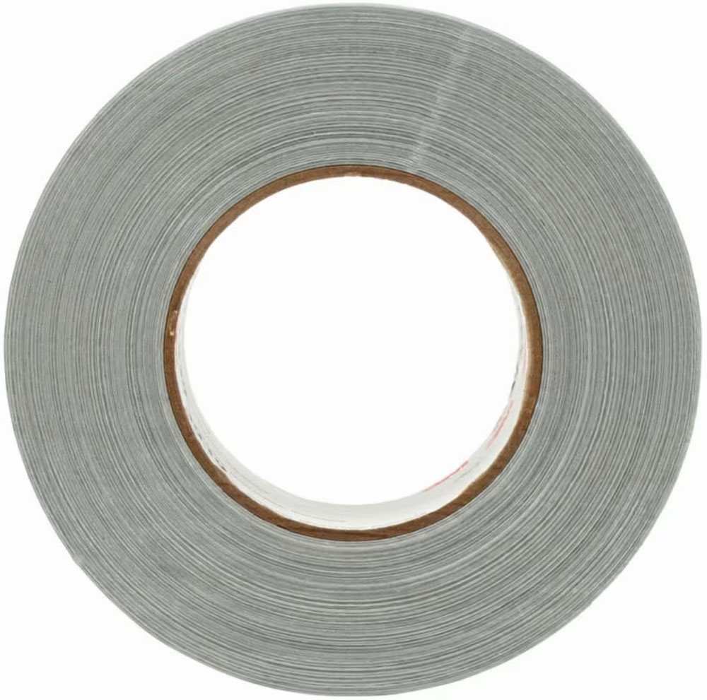 Side View of 3M 3939 72 mm x 55 m 9 mil Duct Tape - 9 Mil