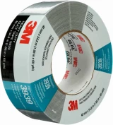 Silver 3M 3939 72 mm x 55 m 9 mil Duct Tape - 9 Mil