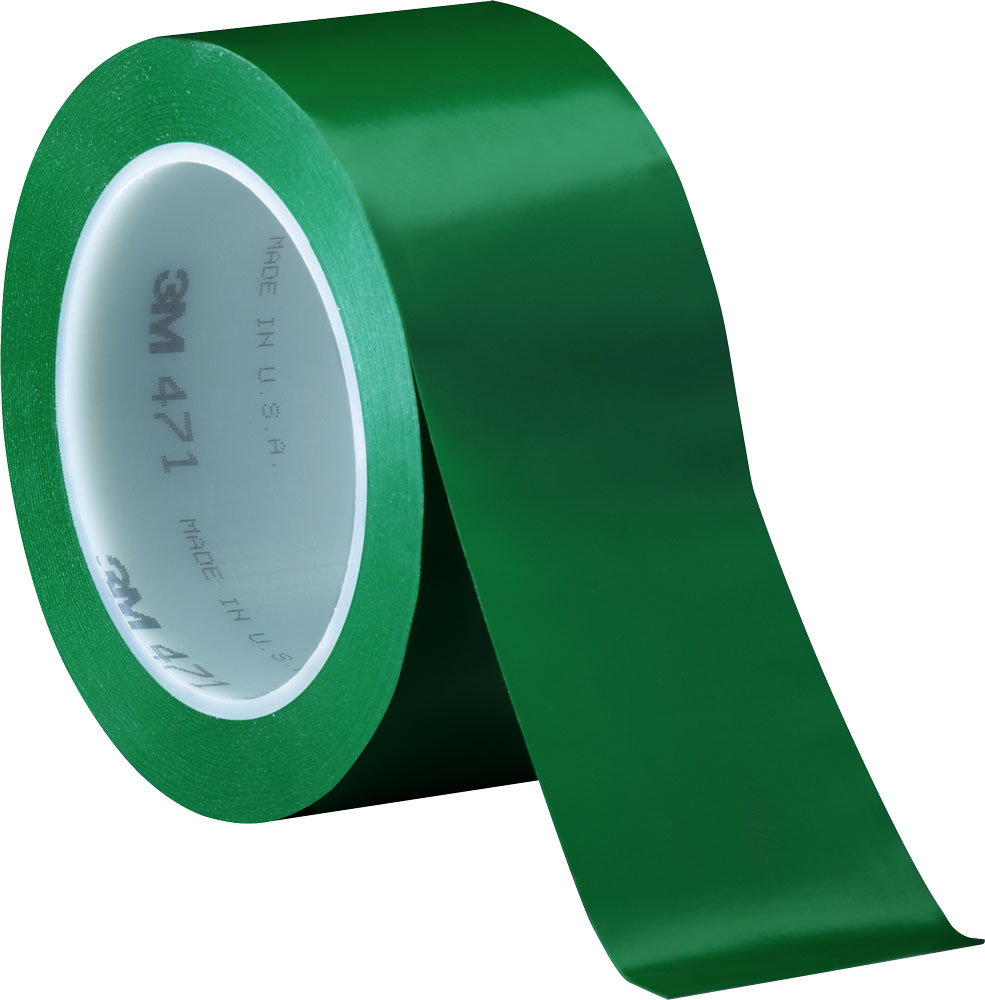 3M 471 Green Vinyl Tape