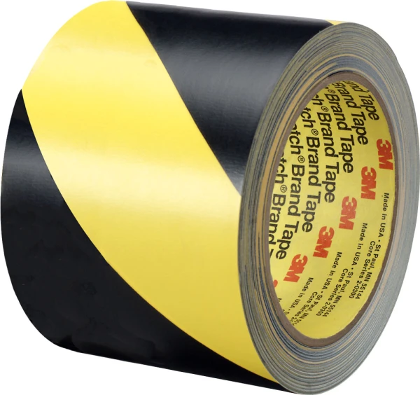 3M 5702 3 inch Safety Stripe Tape Black and Yellow