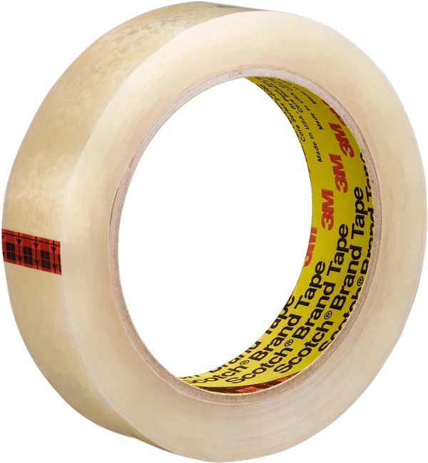 3M 2 inch  600 Scotch Single Roll Premium Transparent Film Tape Clear