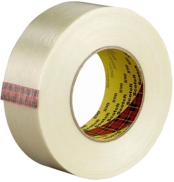 3M 890MSR 18 mm x 55 m Scotch Filament Tape - 8 Mil