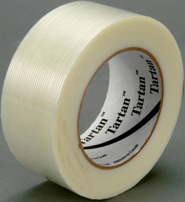 3M 8934 72 mm x 55 m Tartan Filament Tape - 4 Mil Single Roll of 3M 8934 72 mm x 55 m Tartan Filament Tape - 4 Mil