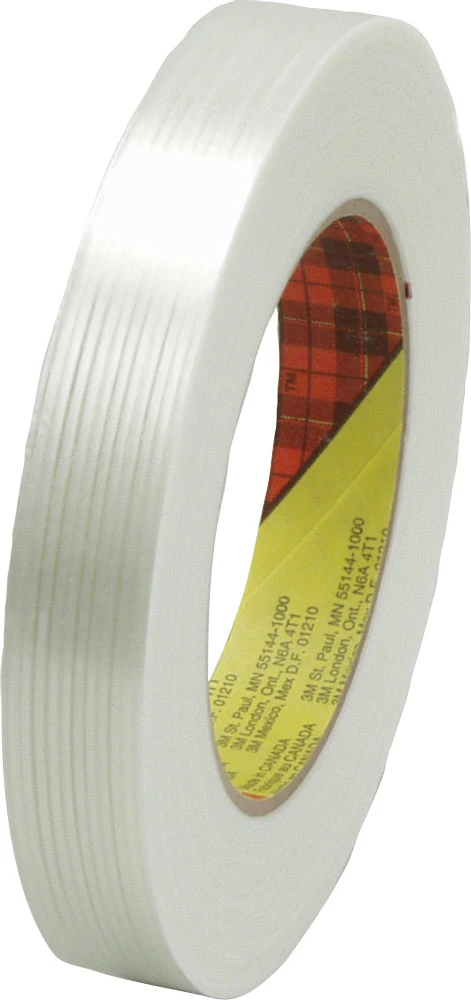 3M 897 Scotch Filament Tape Clear, 3/4 inch x 60 yard