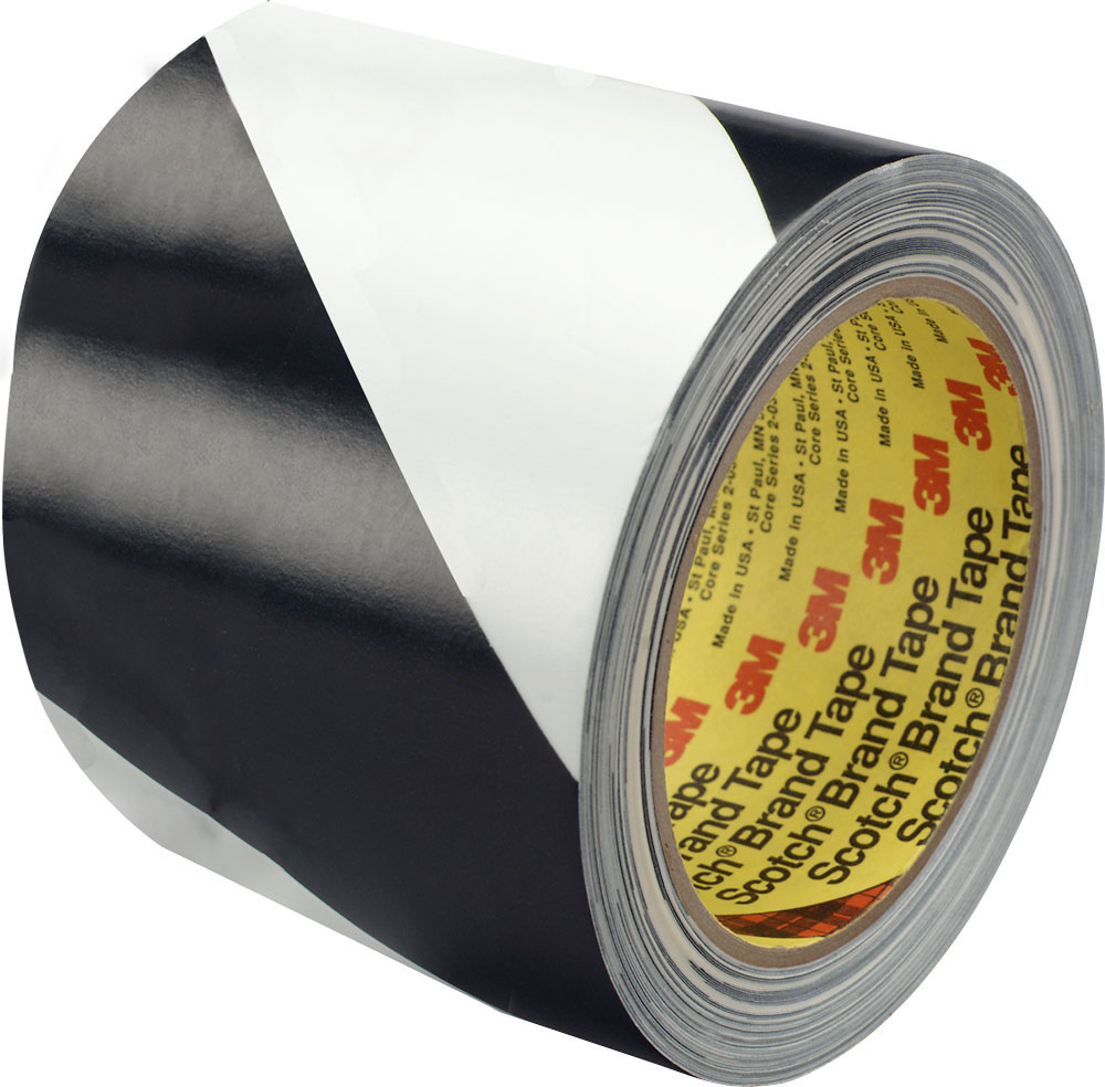 3M Safety Stripe Tape 5700 Black and White 2 in x 36 yd