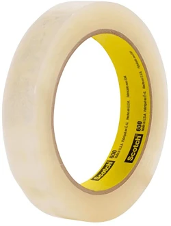 3M 3/4 in 600 Scotch Transparent Tape