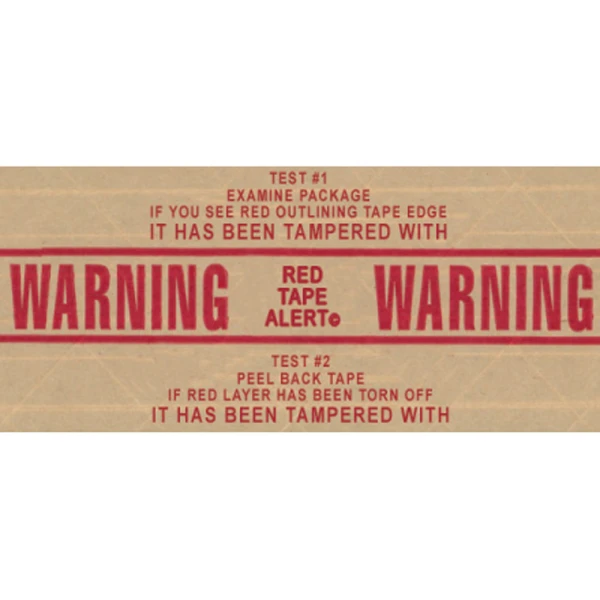 76.76mm x 450 yds. central 270 red alert reinforced water activated tape 76.76mm x 450 yds. central 270 red alert reinforced water activated tape