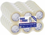 Case of Acrylic 1.8 mil 2 x 110 yds Clear Tape Logic Carton Sealing Tape 36 Rolls
