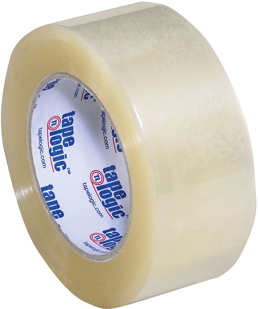 72 Rolls Clear 2 Mil Box Sealing Tape – 2" X 110 Yards, 36.2 Yards Per Roll