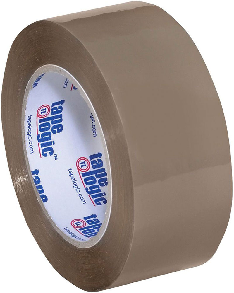 Heavy Duty 2 x 110 yds 2.6 mil Tan Acrylic Carton Sealing Tape