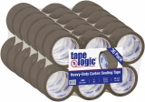 Case of Acrylic 2 mil 2 x 55 yds Tan Tape Logic Carton Sealing Tape 36 Rolls