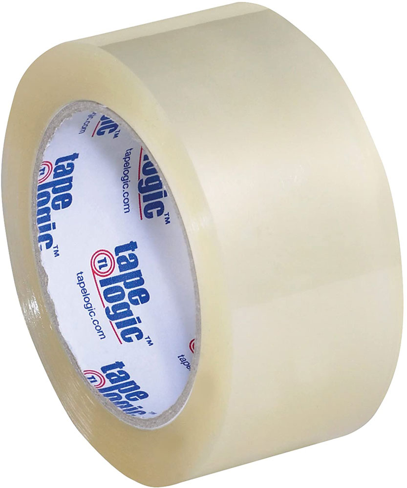 Super Heavy Duty 2 x 55 yds 3.5 mil Clear Acrylic Carton Sealing Tape