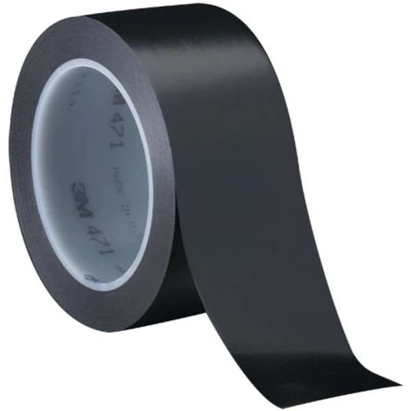 black 2x36 3m 471 vinyl tape black 2x36 5.2 mil 3m 471 vinyl tape