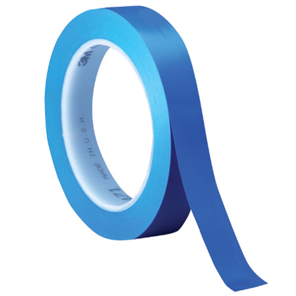 blue 0.75x36 5.2 mil 3m 471 vinyl tape