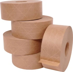 Central 235 72 mm x 375 ft Kraft Reinforced Paper Tape