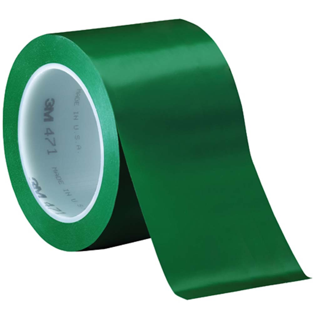 green 3x36 5.2 mil 3m 471 vinyl tape
