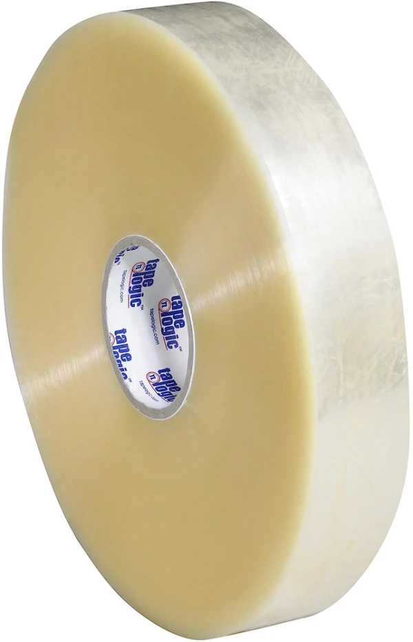 2 x 1000 Yds 2.5 Mil Clear Hot Melt Tape 2 x 1000 Yds 2.5 Mil Clear Hot Melt Tape
