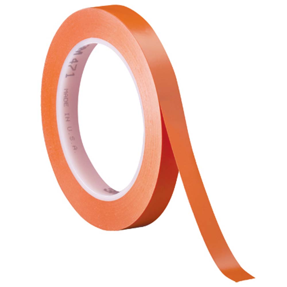 orange 0.25x36 5.2 mil 3m 471 vinyl tape
