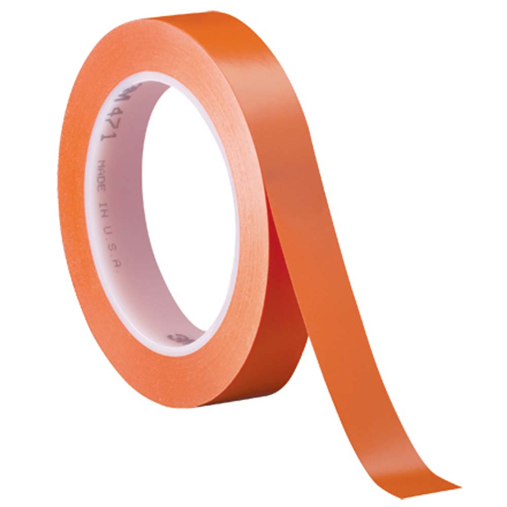 orange 0.5x36 5.2 mil 3m 471 vinyl tape