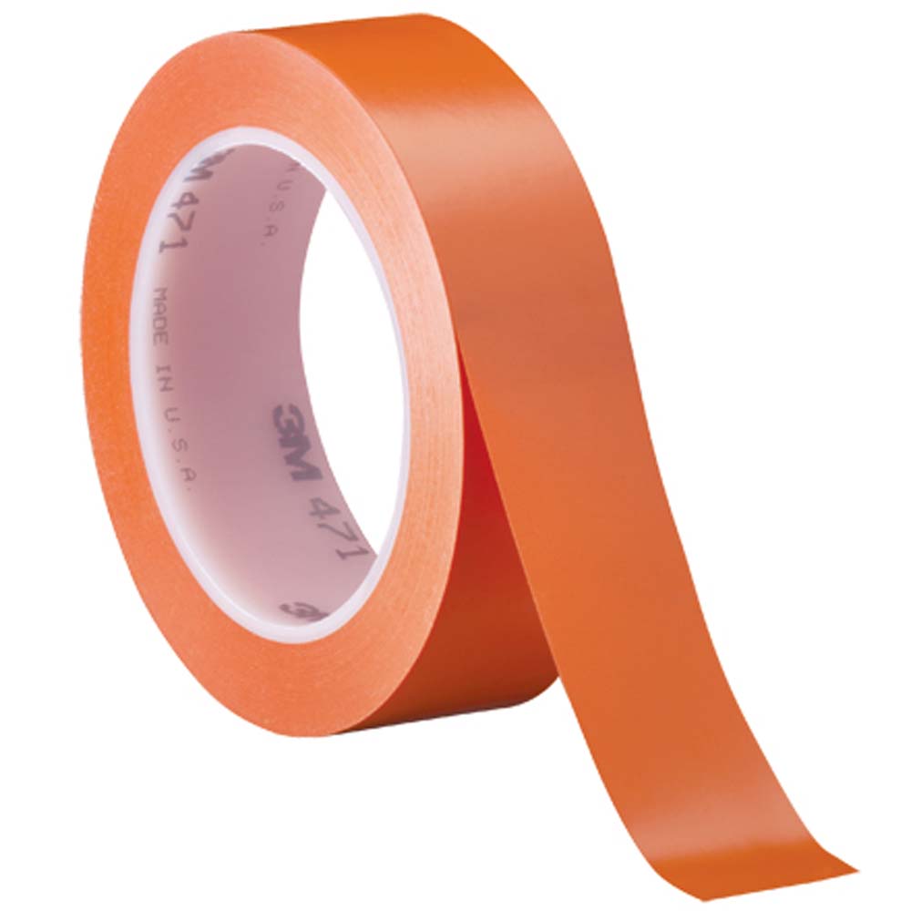 orange 1x36 5.2 mil 3m 471 vinyl tape