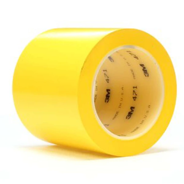yellow 4x36 3m 471 vinyl tape yellow 4x36 5.2 mil 3m 471 vinyl tape