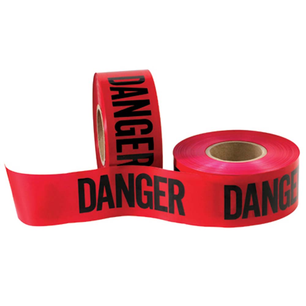 3" x 1000' Danger Barricade Tape
