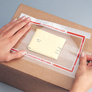 3M 832 Pouch Tape Being Applied