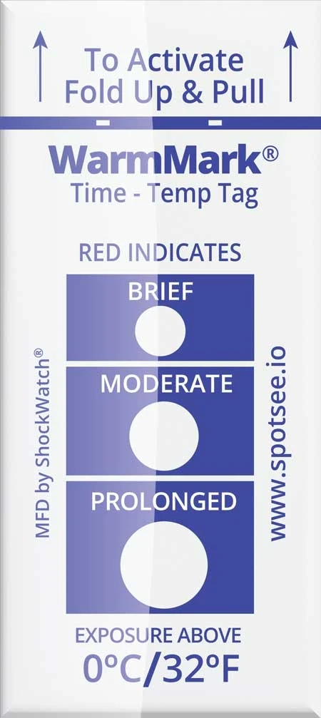 WarmMark Temperature Indicator 0C / 32F