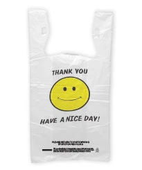 Smiley Thank You Bags